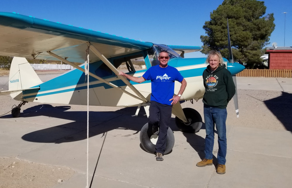 Bush Air - Backcountry flight training. CC Pocock with Ray Ellis California.