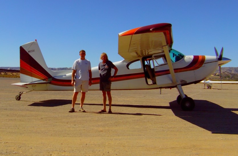 Bush Air - Advanced bush flying course. Robin McGrew and CC Pocock. Cessna C180